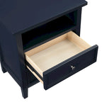Comodino a 2 cassetti Westby – Comodino da camera da letto con contenitore