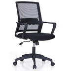 Sedia da Ufficio Ergonomica in Rete con Schienale Alto, Sedia da Computer Direzionale Girevole a 360°