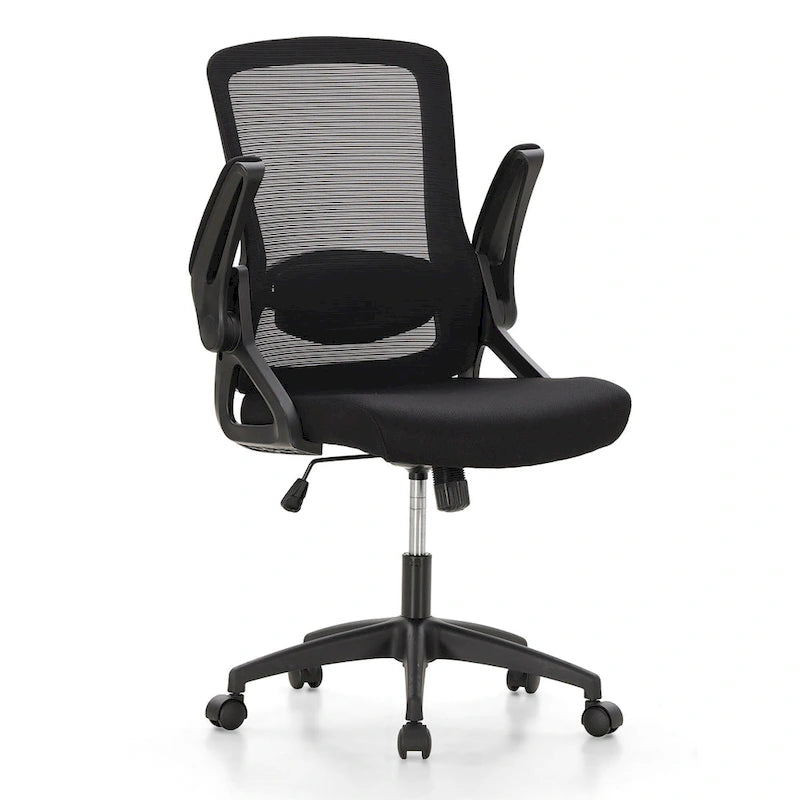 Sedia da Ufficio Ergonomica in Rete con Schienale Alto, Sedia da Computer Direzionale Girevole a 360°