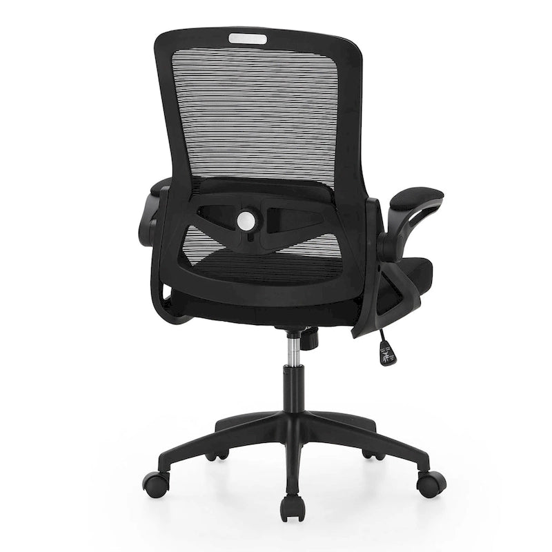 Sedia da Ufficio Ergonomica in Rete con Schienale Alto, Sedia da Computer Direzionale Girevole a 360°