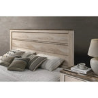 Set da camera da letto King 6 pezzi contemporaneo – Finitura in legno sbiancato