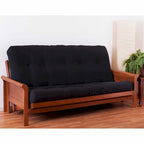 Materasso futon in twill spesso 8 pollici (singolo, piazza e mezza o matrimoniale)