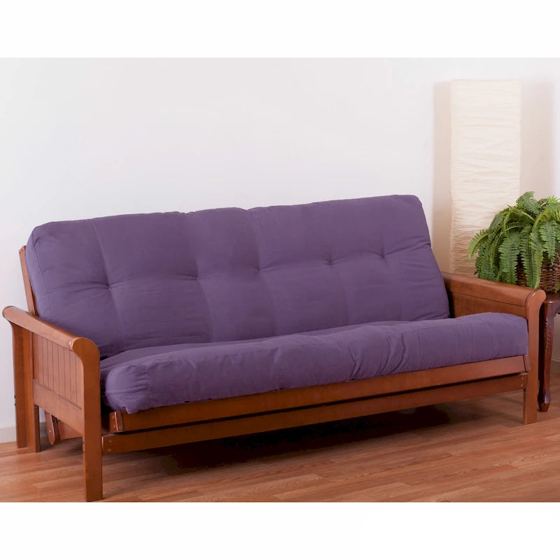 Materasso futon in twill spesso 8 pollici (singolo, piazza e mezza o matrimoniale)