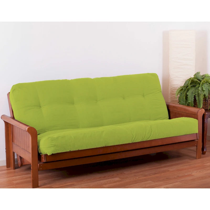 Materasso futon in twill spesso 8 pollici (singolo, piazza e mezza o matrimoniale)