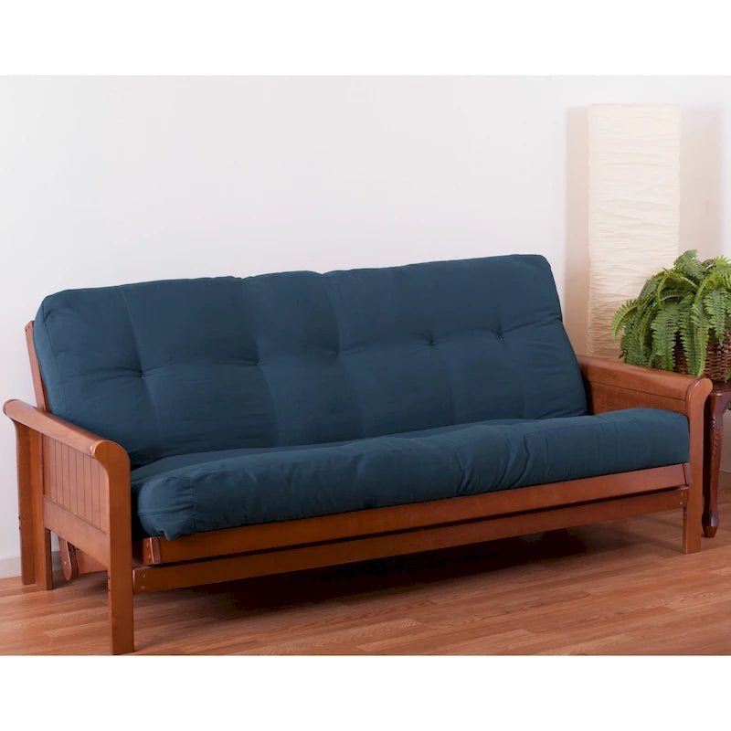 Materasso futon in twill spesso 8 pollici (singolo, piazza e mezza o matrimoniale)