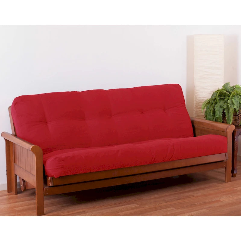 Materasso futon in twill spesso 8 pollici (singolo, piazza e mezza o matrimoniale)