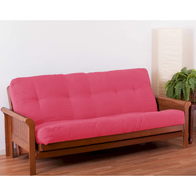 Materasso futon in twill spesso 8 pollici (singolo, piazza e mezza o matrimoniale)