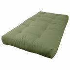 Materasso futon in twill spesso 8 pollici (singolo, piazza e mezza o matrimoniale)
