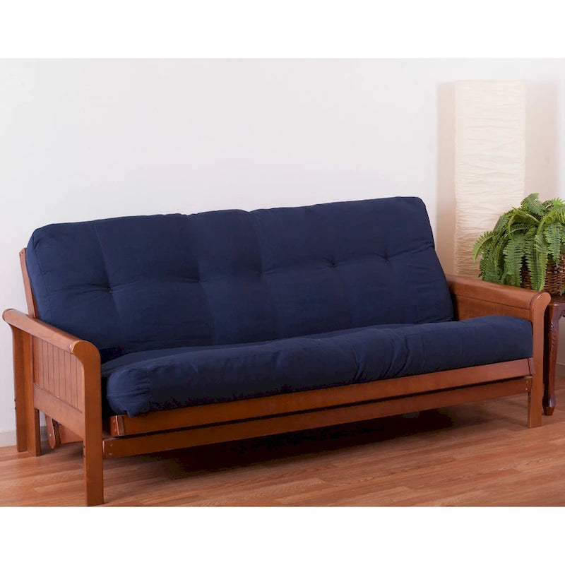 Materasso futon in twill spesso 8 pollici (singolo, piazza e mezza o matrimoniale)