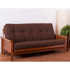 Materasso futon in twill spesso 8 pollici (singolo, piazza e mezza o matrimoniale)