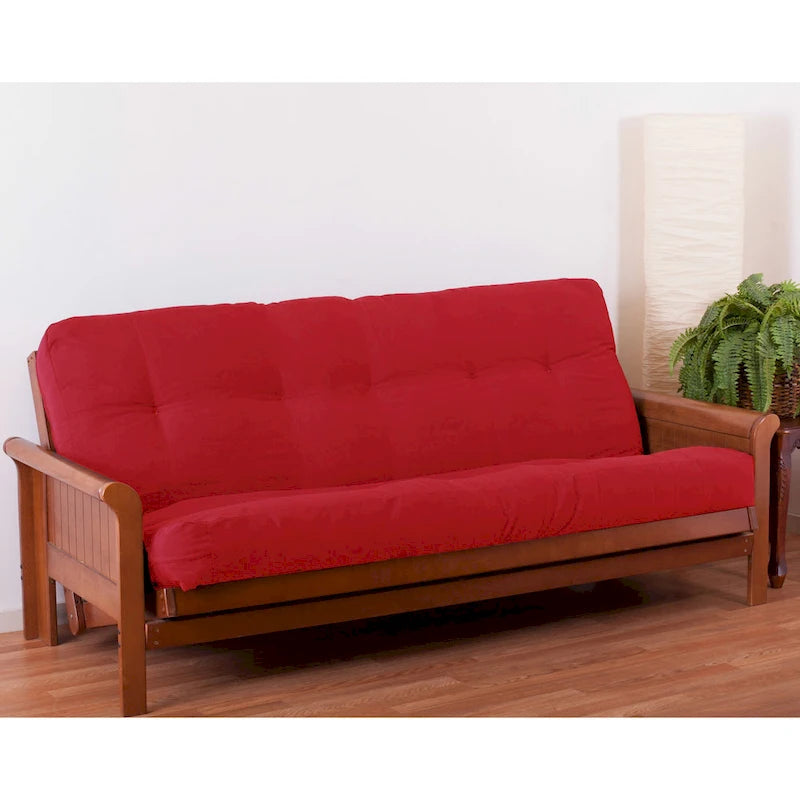 Materasso futon in twill spesso 8 pollici (singolo, piazza e mezza o matrimoniale)
