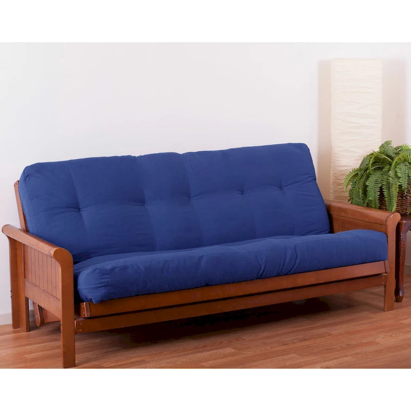 Materasso futon in twill spesso 8 pollici (singolo, piazza e mezza o matrimoniale)