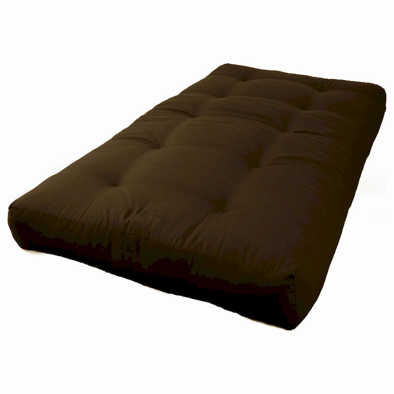 Materasso futon in twill spesso 8 pollici (singolo, piazza e mezza o matrimoniale)