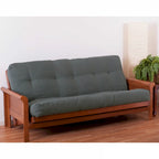 Materasso futon in twill spesso 8 pollici (singolo, piazza e mezza o matrimoniale)
