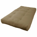 Materasso futon in twill spesso 8 pollici (singolo, piazza e mezza o matrimoniale)