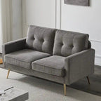 Divanetto Moderno da 56 Pollici – Divano Compatto a 2 Posti per Piccoli Spazi Abitativi