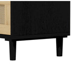 Cassettiera in rattan a 3 cassetti