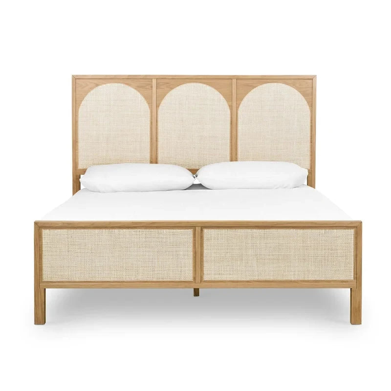 Baldwin Letto Imbottito con Piattaforma – Mobili Moderni per Camera da Letto