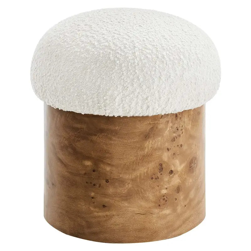 Pouf imbottito Breeze Bouclé
