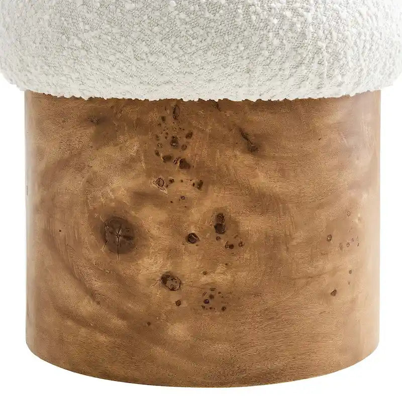 Pouf imbottito Breeze Bouclé