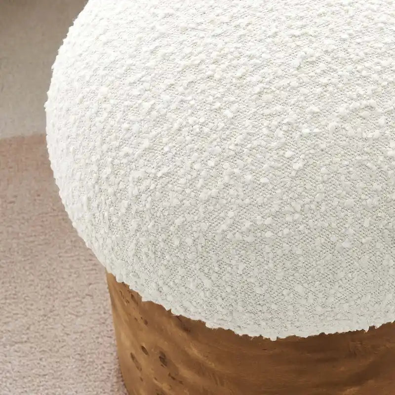 Pouf imbottito Breeze Bouclé