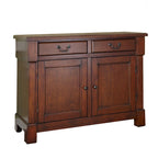 Credenza/Mobile Buffet Rustico in Legno di Ciliegio – Mobile Contenitore per Sala da Pranzo